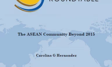 The ASEAN Community Beyond 2015