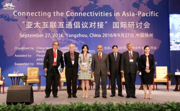 International Symposium on “Connecting the Connectivities in Asia-Pacific”, Yangzhou, China, 26-28 September 2016