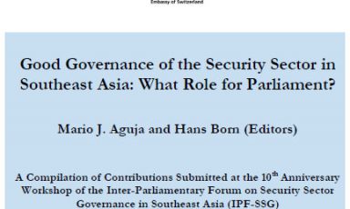 The Role of Parliament in Security Sector Governance in Malaysia