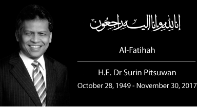 H.E. Dr Surin Pitsuwan