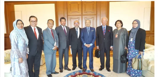 ISIS Malaysia BOD visit YAB Tun Dr. Mahathir Bin Mohamed