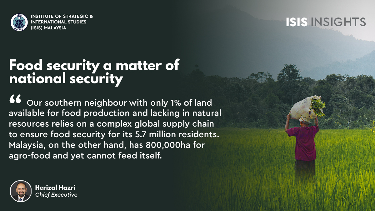 Food security a matter of national security - ISIS