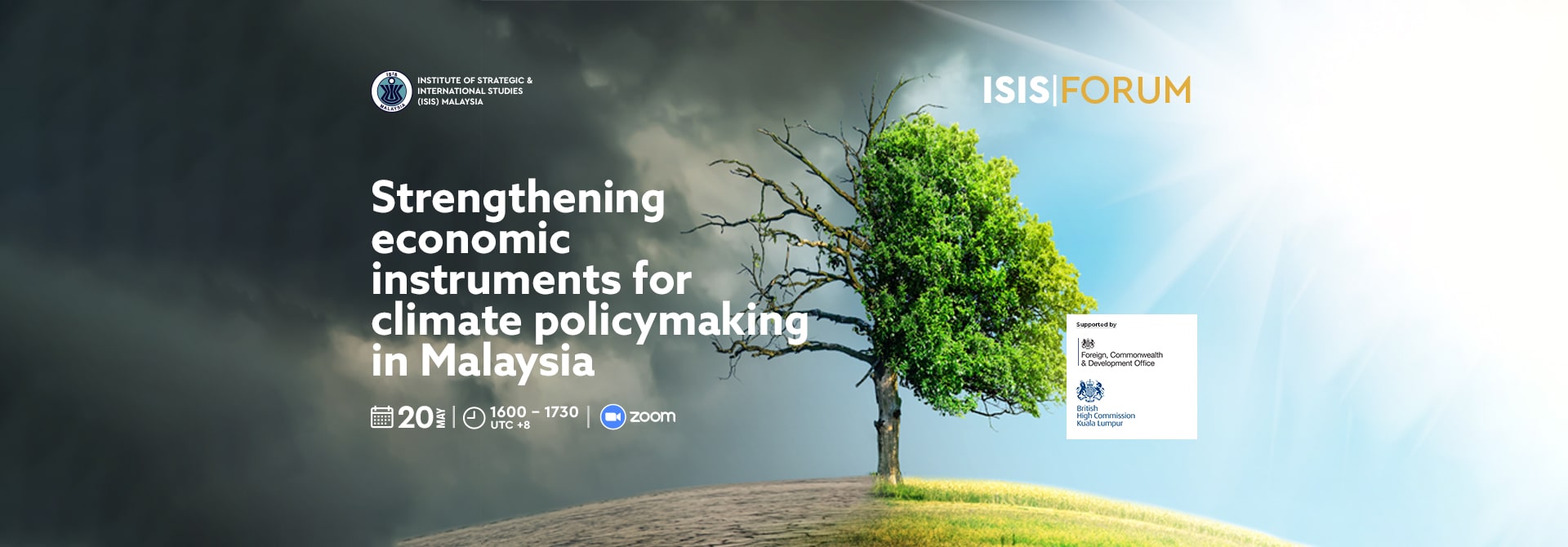 Strengthening economic instruments for climate policy in Malaysia ISIS