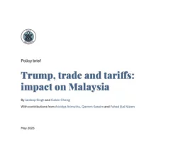 Trump, trade and tariffs: impact on Malaysia