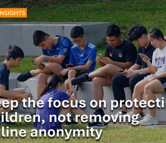 Keep the focus on protecting children, not removing online anonymity