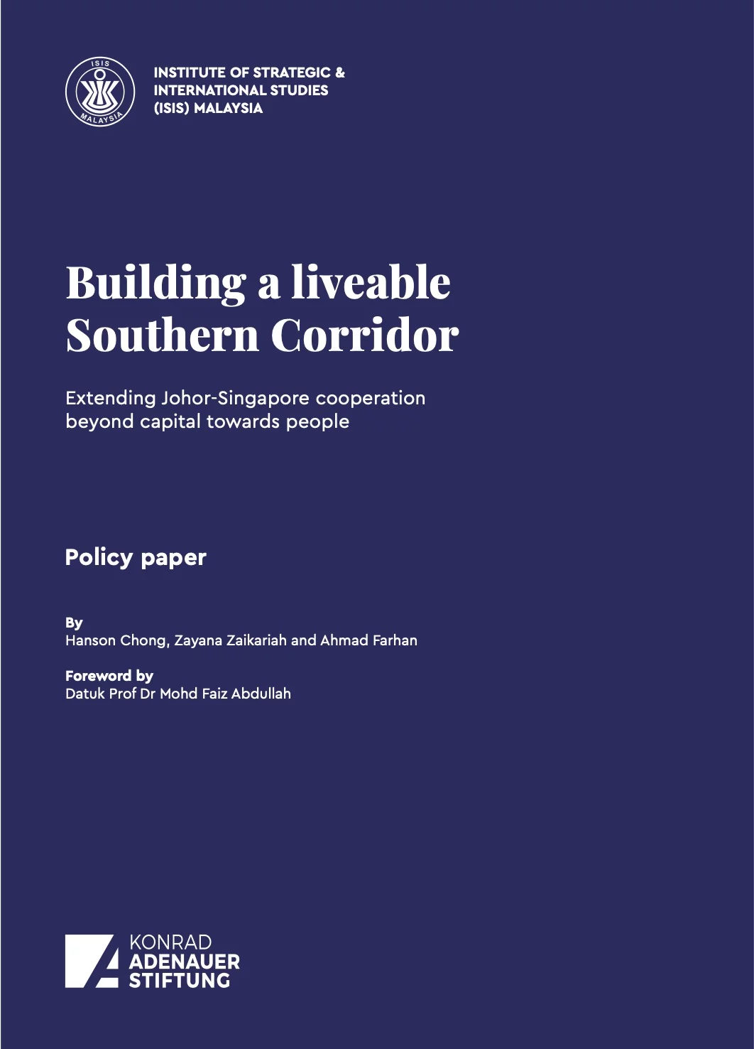 Southern Corridor Policy Paper-cover
